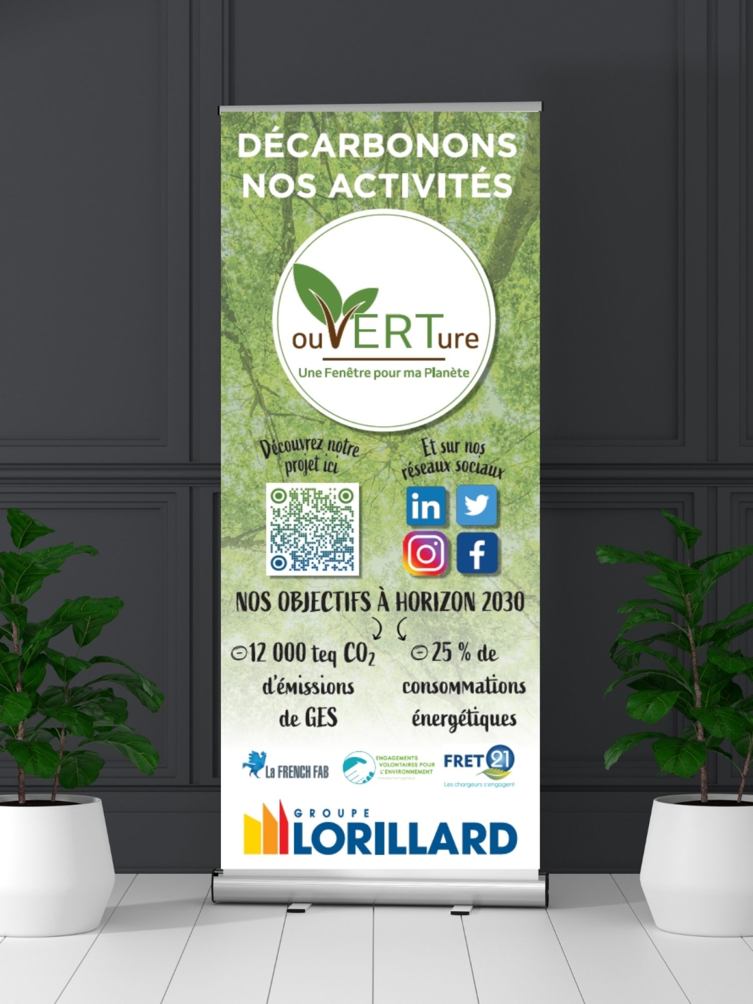 Roll-up - Les objectifs de décarbonation du Groupe Lorillard